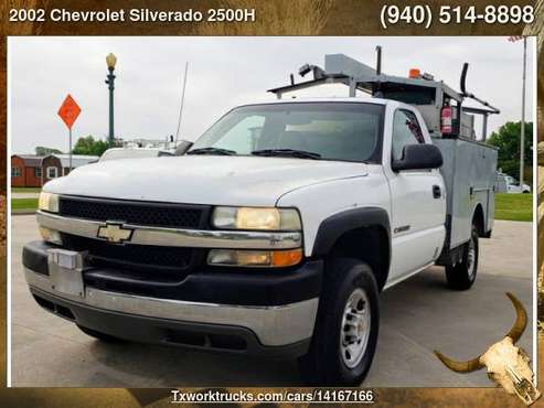 2002 Chevrolet Silverado 2500HD Service Work Truck - LOW ORIGINAL for sale in Denton, TX