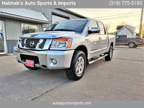 ONE OWNER! 4WD! NEW TIRES! 2012 NISSAN TITAN SV-RARE HEAVY METAL... for sale in Cedar Rapids, IA
