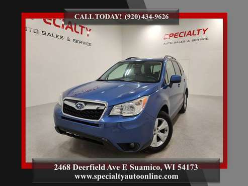 2015 Subaru Forester 2 5i Limited! AWD! MOON! Bckup Cam! Htd Seats! for sale in Suamico, WI