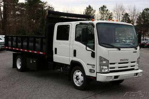 2016 Isuzu NPR Crew Cab Dump Truck - - by dealer for sale in Boston, MA