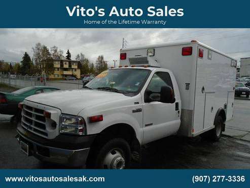 2006 Ford F-350 F350 F 350 Super Duty AMBULANCE Home Lifetime... for sale in Anchorage, AK