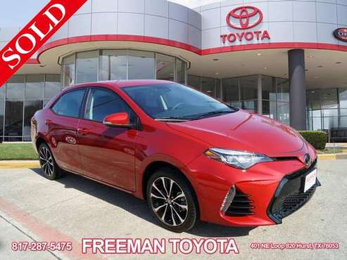 2017 Toyota Corolla SE - Finance Here! Low Rates Available! for sale in Hurst, TX