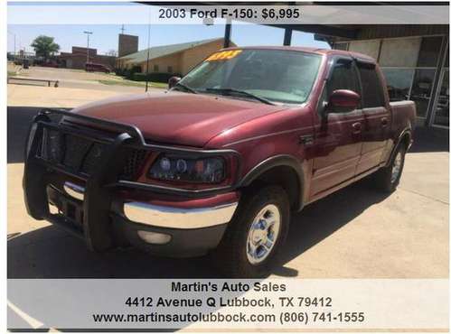 03 ford truck for sale in Lubbock, TX