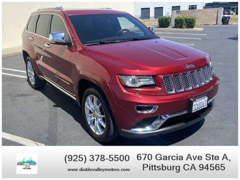 2014 Jeep Grand Cherokee Summit Sport Utility 4D for sale in Pittsburg, CA