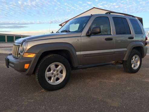 2006 Jeep Liberty Sport 4x4, 4-door, 158,000 miles - cars & trucks -... for sale in Clayton, MN