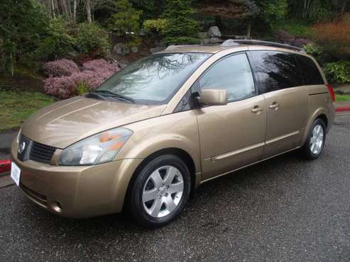 2004 Nissan Quest 3 5 SE-Leather, Loaded, Clean for sale in Kirkland, WA