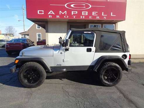 2006 JEEP WRANGLER X 4X4 SOFT TOP 5-SPEED 96K MILES *FINANCING* -... for sale in Rushville, KY