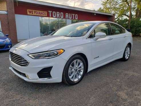 2019 Ford Fusion SEL Hybrid~~~19K~~~Like NEW~DEAL~Finance... for sale in East Windsor, MA