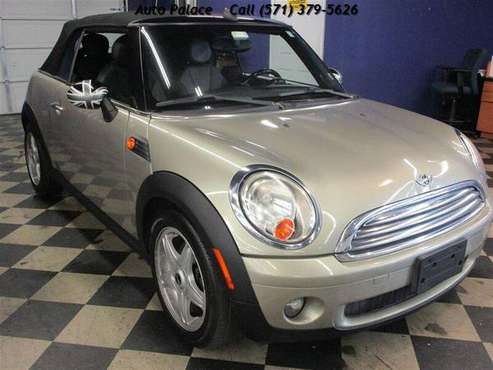 2009 MINI Cooper Base 2dr Convertible - - by dealer for sale in MANASSAS, District Of Columbia
