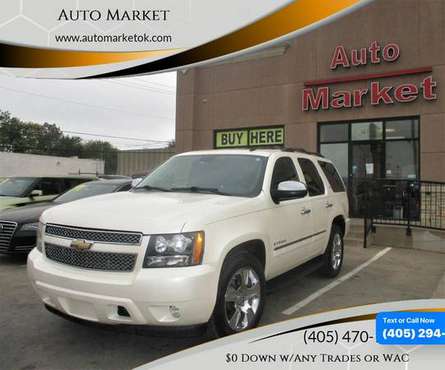 2009 Chevrolet Chevy Tahoe LTZ 4x2 4dr SUV $0 Down WAC/ Your Trade -... for sale in Oklahoma City, OK