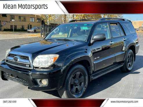 2006 TOYOTA 4RUNNER SR5 4WD SUNROOF TOW ALLOY GOOD TIRES 059397 -... for sale in Skokie, IL