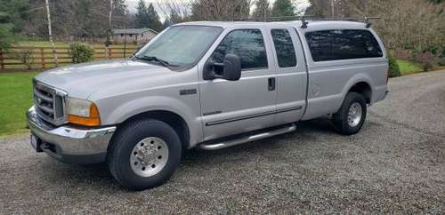 2000 F-250 Superduty XLT, Supercab, 8 ft bed, 7 3L Diesel - cars & for sale in Auburn, WA
