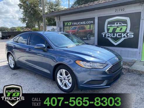 2018 Ford Fusion SE - cars & trucks - by dealer - vehicle automotive... for sale in Mt. Dora, FL