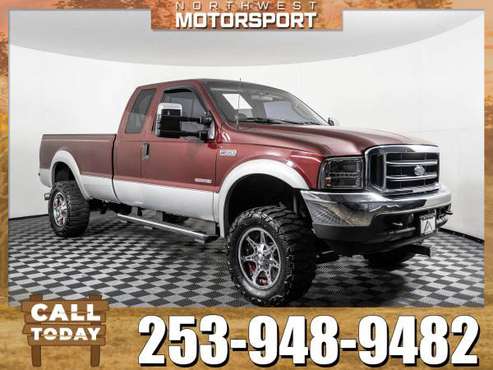 *LEATHER* 2004 *Ford F-350* Lariat 4x4 for sale in PUYALLUP, WA