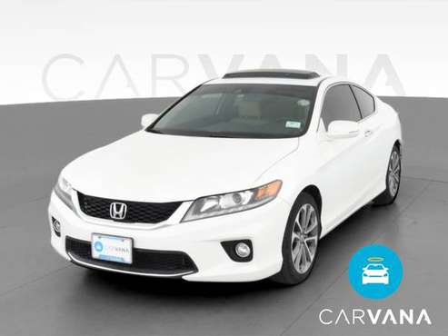 2014 Honda Accord EX-L Coupe 2D coupe White - FINANCE ONLINE - cars... for sale in Cleveland, OH