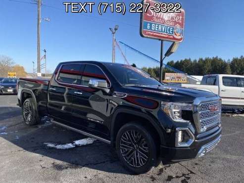 2019 GMC SIERRA 1500 DENALI TRADE-INS WELCOME! WE BUY CARS - cars &... for sale in Somerset, MN