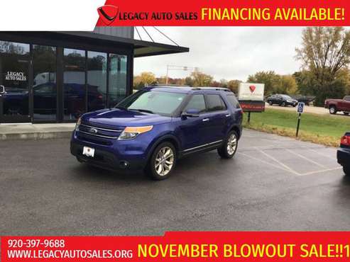 2013 FORD EXPLORER LIMITED - cars & trucks - by dealer - vehicle... for sale in Jefferson, WI