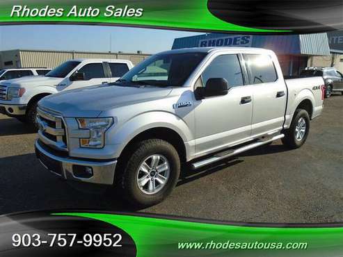 2015 FORD F150 SUPERCREW 4X4 XLT - - by dealer for sale in Longview, TX