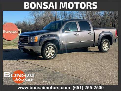 2011 GMC Sierra 1500 SLE Crew Cab 4WD One Owner Clean Carfax! - cars... for sale in Lakeland, MN
