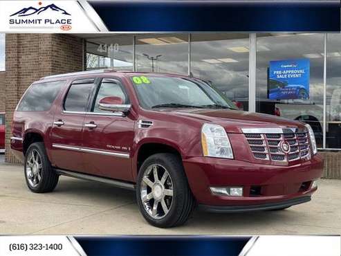 2008 Cadillac Escalade ESV Red PRICED TO SELL! - - by for sale in Grand Rapids, MI