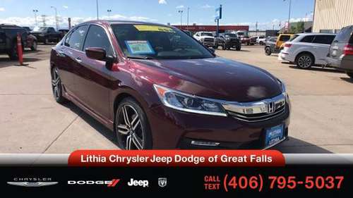 2016 Honda Accord 4dr I4 CVT Sport for sale in Great Falls, MT