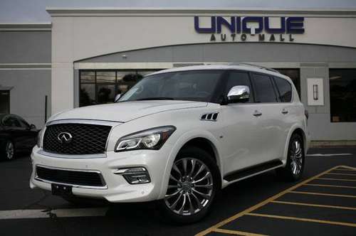 2016 *INFINITI* *QX80* *4WD 4dr* Majestic White for sale in south amboy, NJ