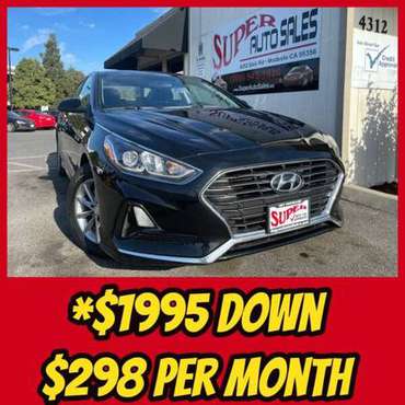 *$1995 down and $298 a month this Economical 2018 HYUNDAI SONATA SE!... for sale in Modesto, CA