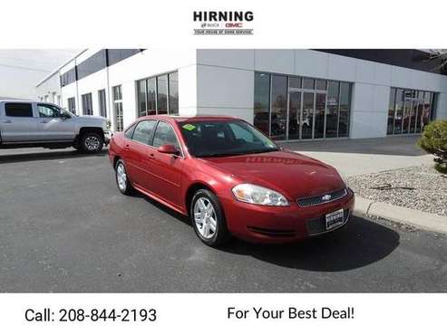 2013 Chevy Chevrolet Impala LT sedan Crystal Red Tintcoat - cars & for sale in Pocatello, ID