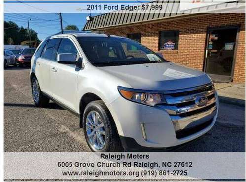 2011 Ford Edge 137,280 Miles White - cars & trucks - by dealer -... for sale in Raleigh, NC