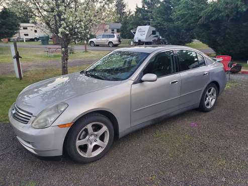 2003 Inifinity G35 Trades welcome for sale in Longview, OR