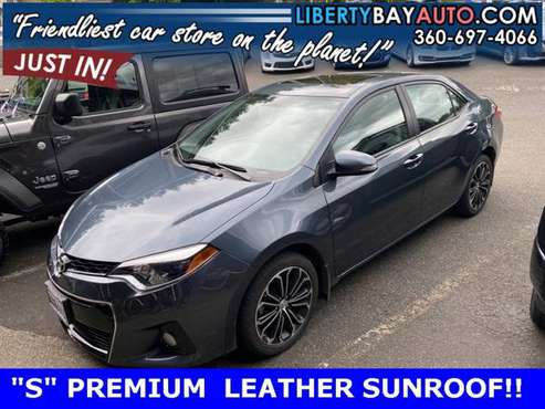 2016 Toyota Corolla S Premium Friendliest Car Store On The Planet for sale in Poulsbo, WA