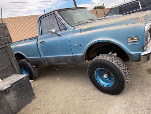 1970 Chevy c10 short bed 4x4 3 speed - cars & trucks - by owner -... for sale in Hollister, CA