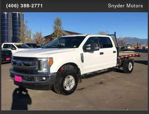 2017 Ford F-350 25K 4X4 Clean f350 f 350 - cars & trucks - by dealer... for sale in Bozeman, MT