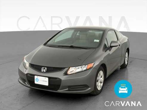 2012 Honda Civic LX Coupe 2D coupe Gray - FINANCE ONLINE - cars &... for sale in Atlanta, CA