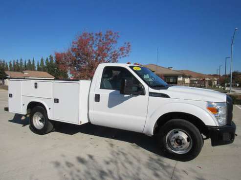 2015 FORD F350 SUPER DUTY REGULAR CAB & CHASSIS XL UTILITY - cars &... for sale in Oakdale, CA