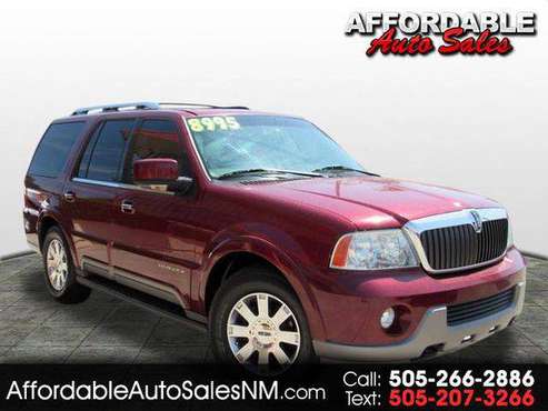 2004 Lincoln Navigator Luxury 4WD -FINANCING FOR ALL!! BAD CREDIT OK!! for sale in Albuquerque, NM