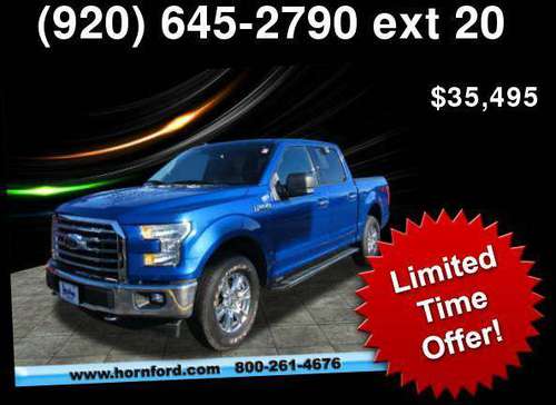2017 Ford F-150 XLT - cars & trucks - by dealer - vehicle automotive... for sale in Brillion, WI