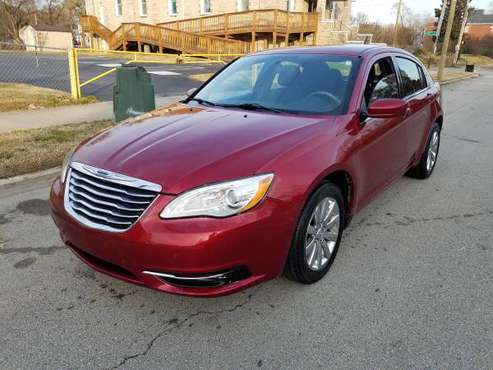 2013 Chrysler 200 Maroon with black interior 82K miles only for sale in Louisville, KY