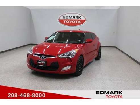 2015 Hyundai Veloster RE:FLEX coupe Boston Red Metallic for sale in Nampa, ID