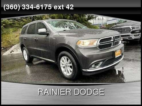 2020 Dodge Durango SXT - To Text About Vehicle, Price and Payme for sale in Olympia, WA