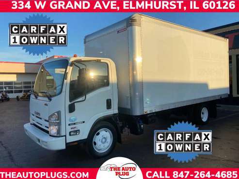 2014 Isuzu NQR 5.2L Diesel I4 RWD 18 Foot Box Truck Tilt Cab - cars... for sale in Elmhurst, IL