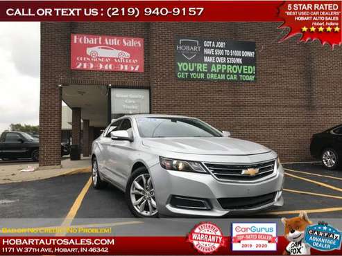 2016 CHEVROLET IMPALA LT $500-$1000 MINIMUM DOWN PAYMENT!! APPLY... for sale in Hobart, IL