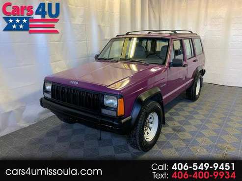 1996 Jeep Cherokee SE 4-Door 4WD - cars & trucks - by dealer -... for sale in Missoula, MT