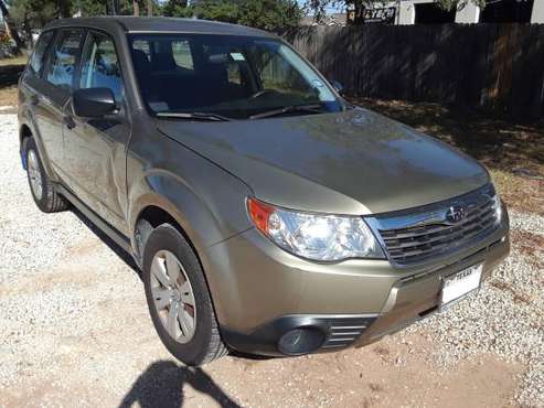 09 SUBARU FORESTER X for sale in Austin, TX