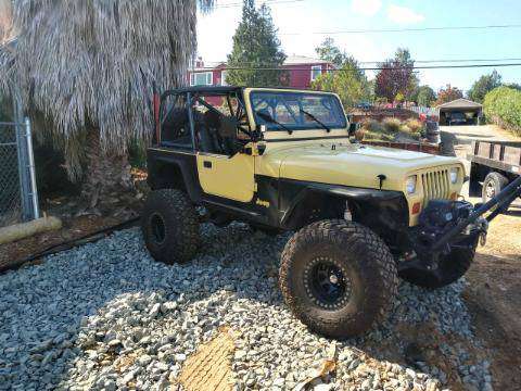 STREET LEGAL YJ JEEP - cars & trucks - by owner - vehicle automotive... for sale in Martinez, CA