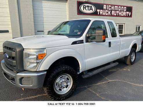 2012 *FORD F-250 SD* Pickup XL SUPERCAB LONG BED 4WD (Oxford White)... for sale in Richmond , VA