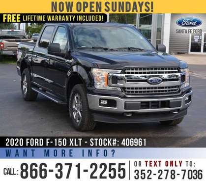 20 Ford F-150 XLT 4X4 8, 000 off MSRP! F150 4WD, Backup Camera for sale in Alachua, FL