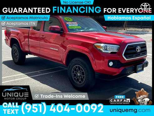 2017 Toyota Tacoma SR5 Access Cab V6 6AT PRICED TO SELL! - cars & for sale in Corona, CA