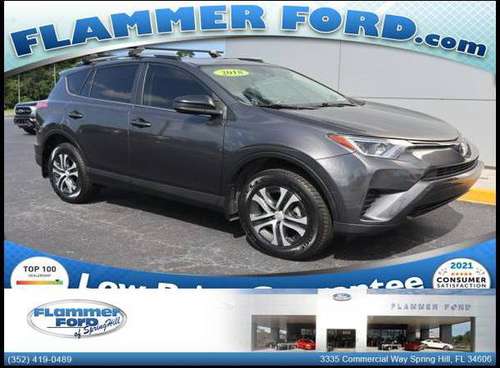 2018 Toyota RAV4 LE FWD - - by dealer - vehicle for sale in Spring Hill, FL