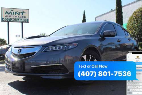 2017 Acura TLX Base Instant Approvals! Minimal money down! - cars &... for sale in Orlando, FL